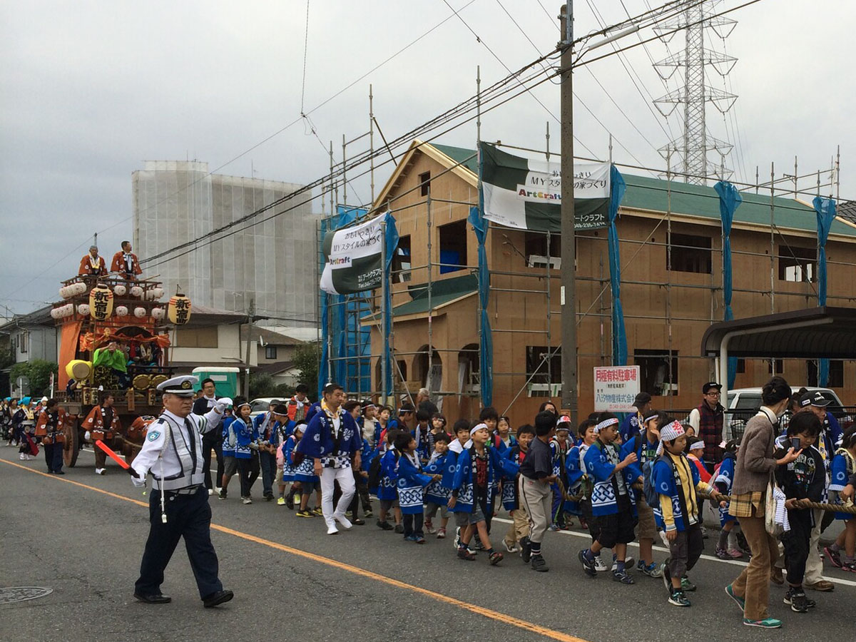 川越まつりの山車