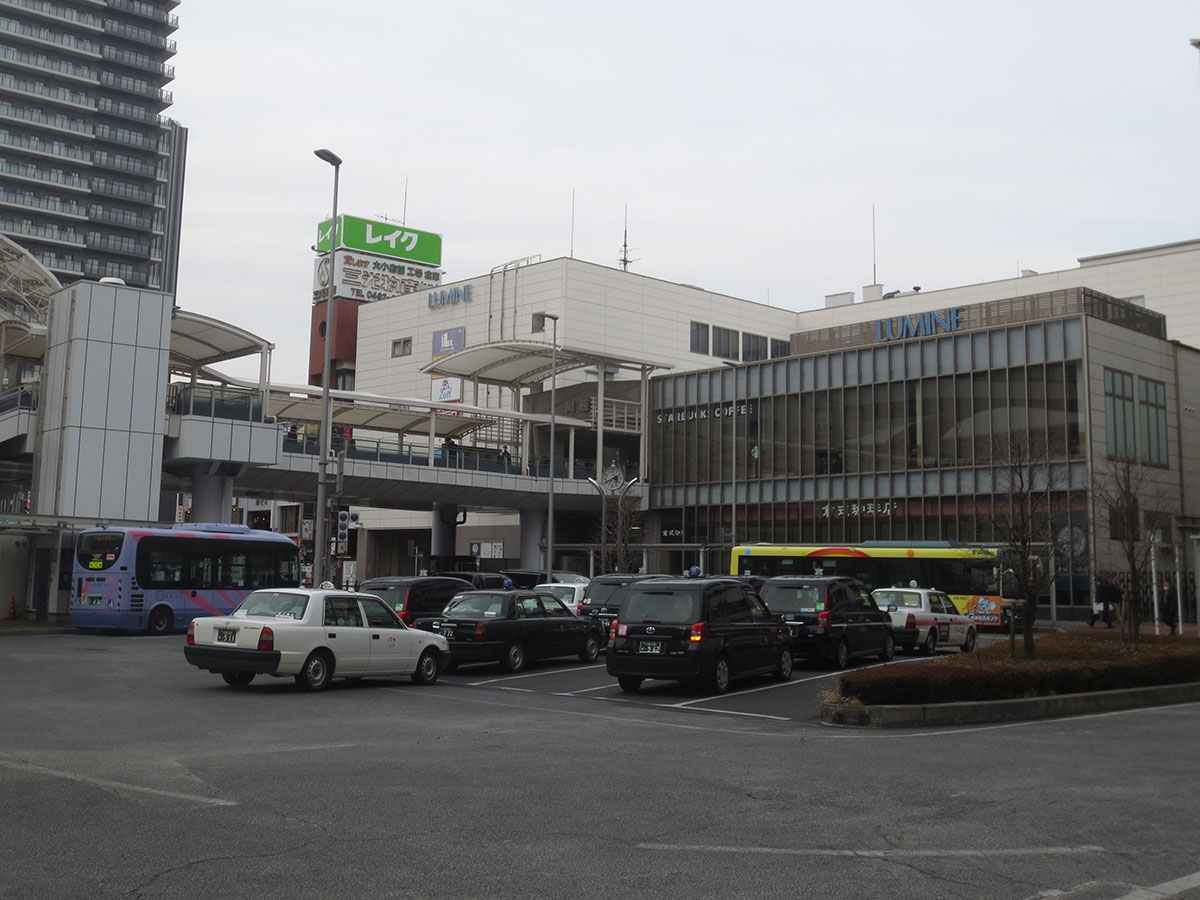 川越駅西口バスターミナル
