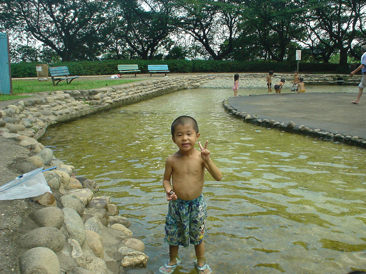 伊佐沼公園 じゃぶじゃぶ池