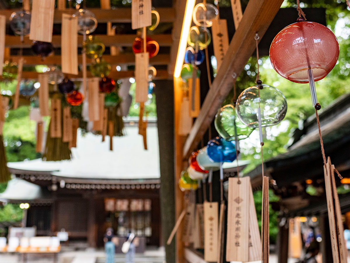 川越氷川神社 縁結び風鈴