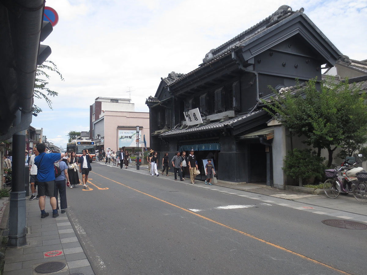 蔵造りの町並み