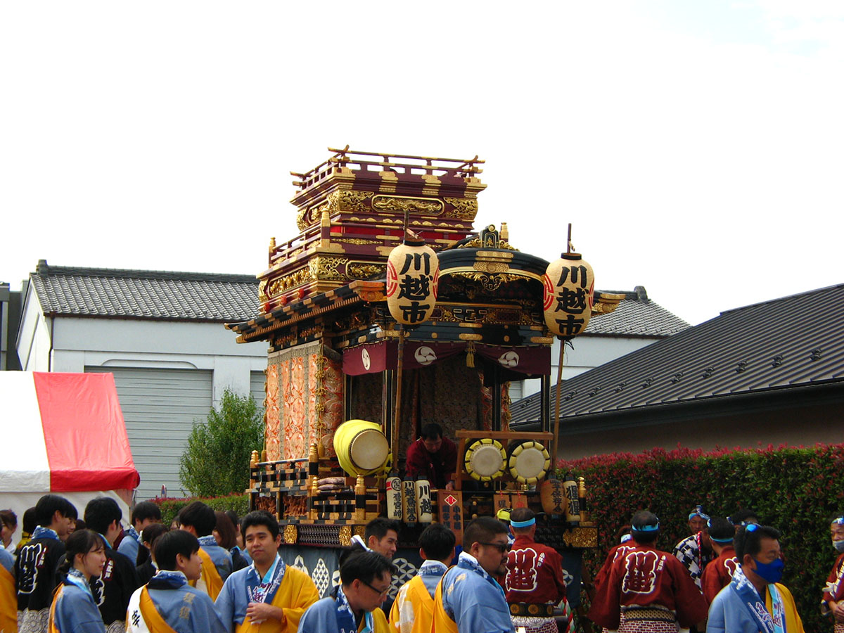川越まつりの山車