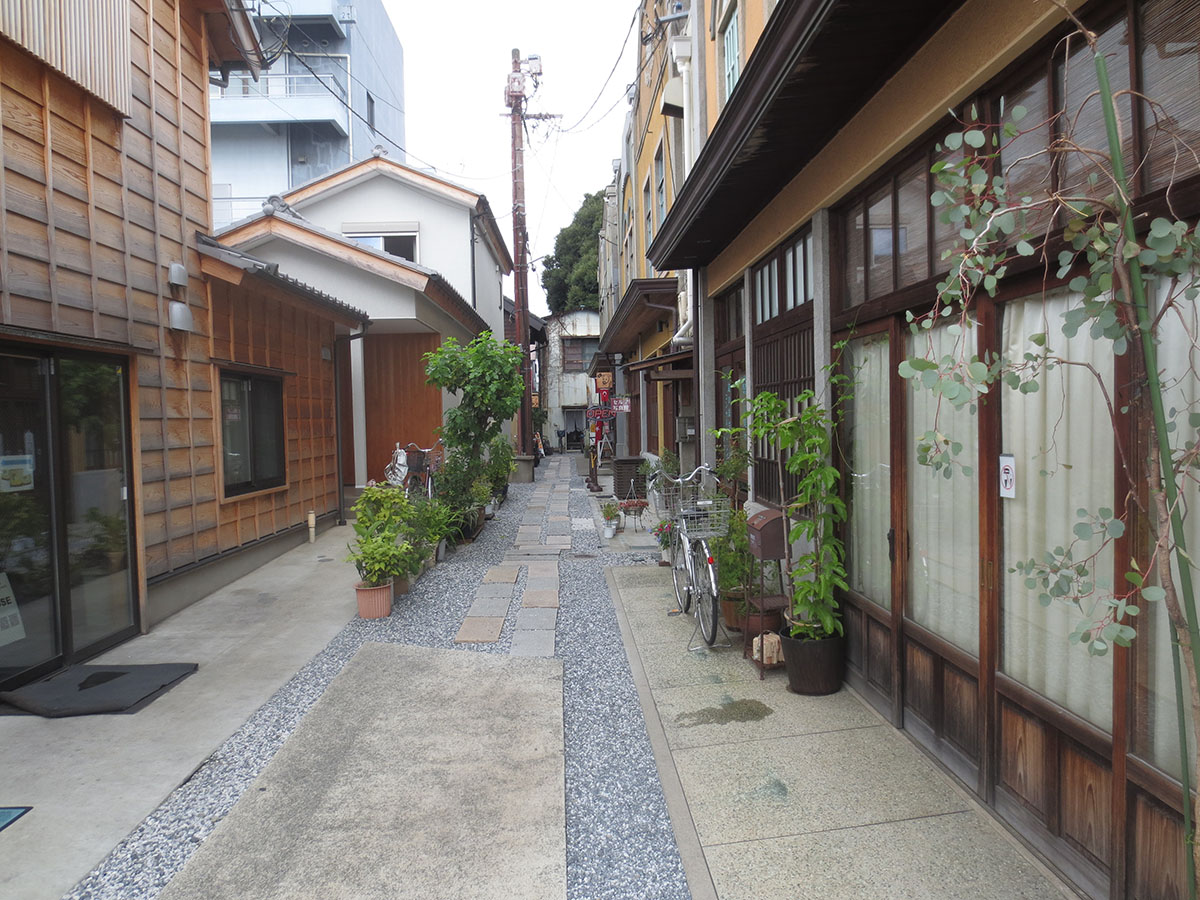 川越一番街路地